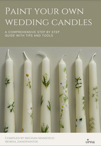 ORNA Painting Candles Guide- Wedding Candles